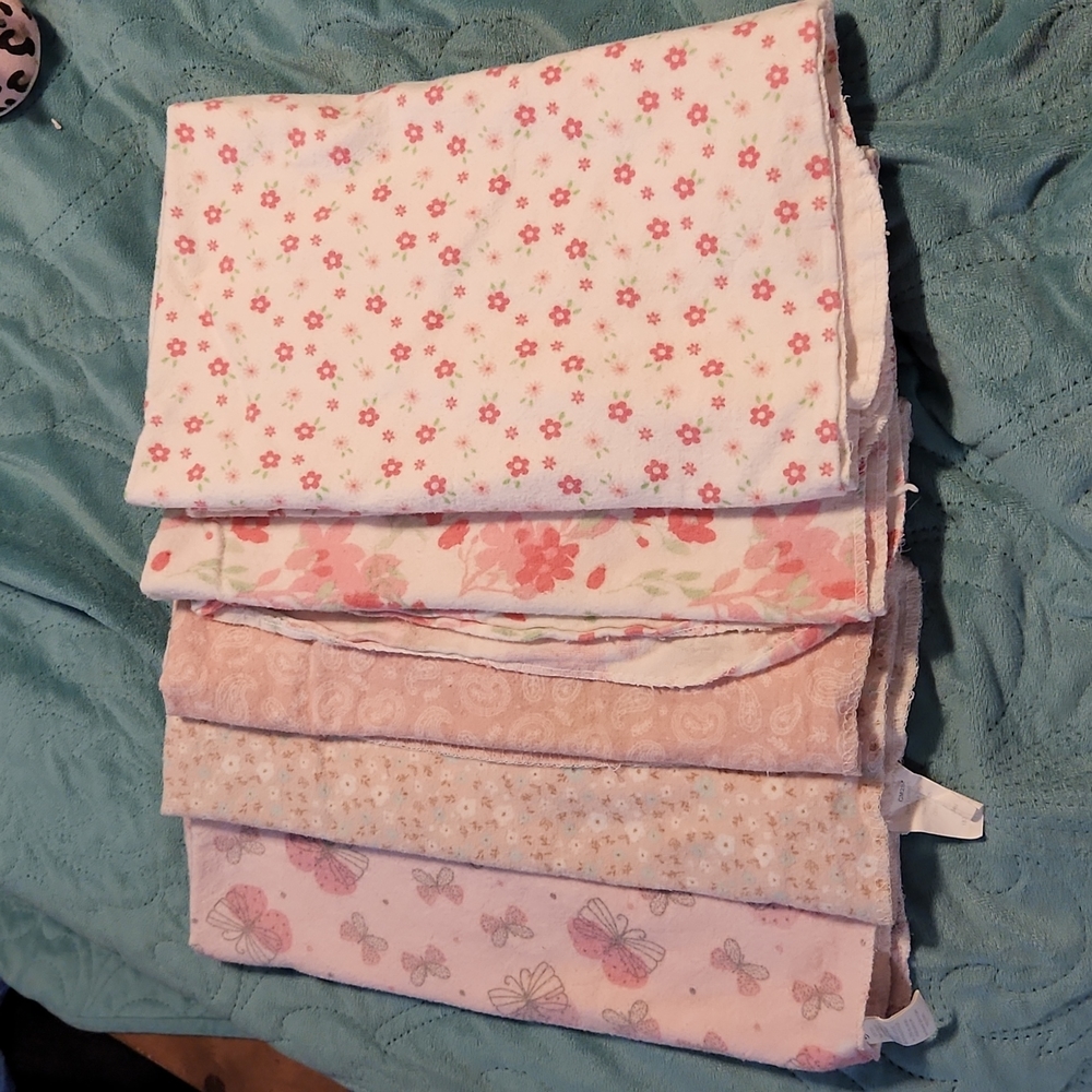 Baby receiving blankets bundle